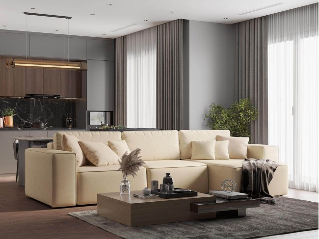 Диван угловой Фессалия Правый фото