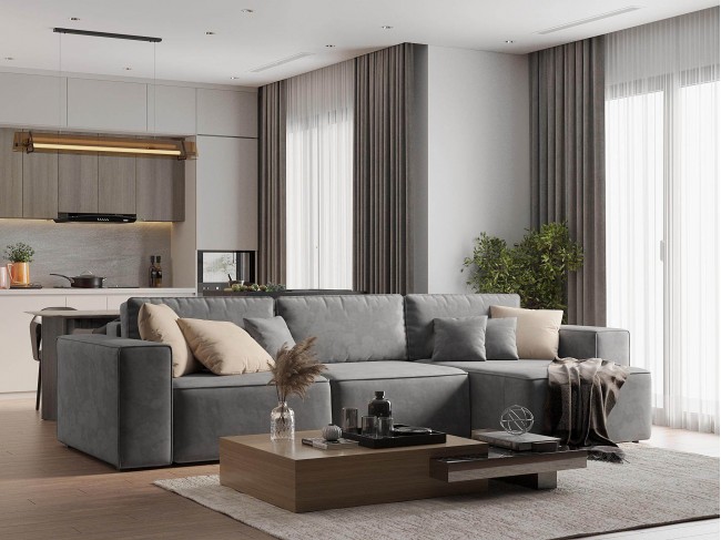 Диван угловой Фессалия Правый фото