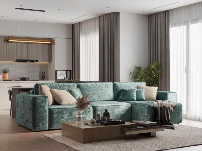 Диван угловой Фессалия Правый фото