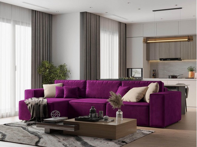 Диван угловой Фессалия Левый фото